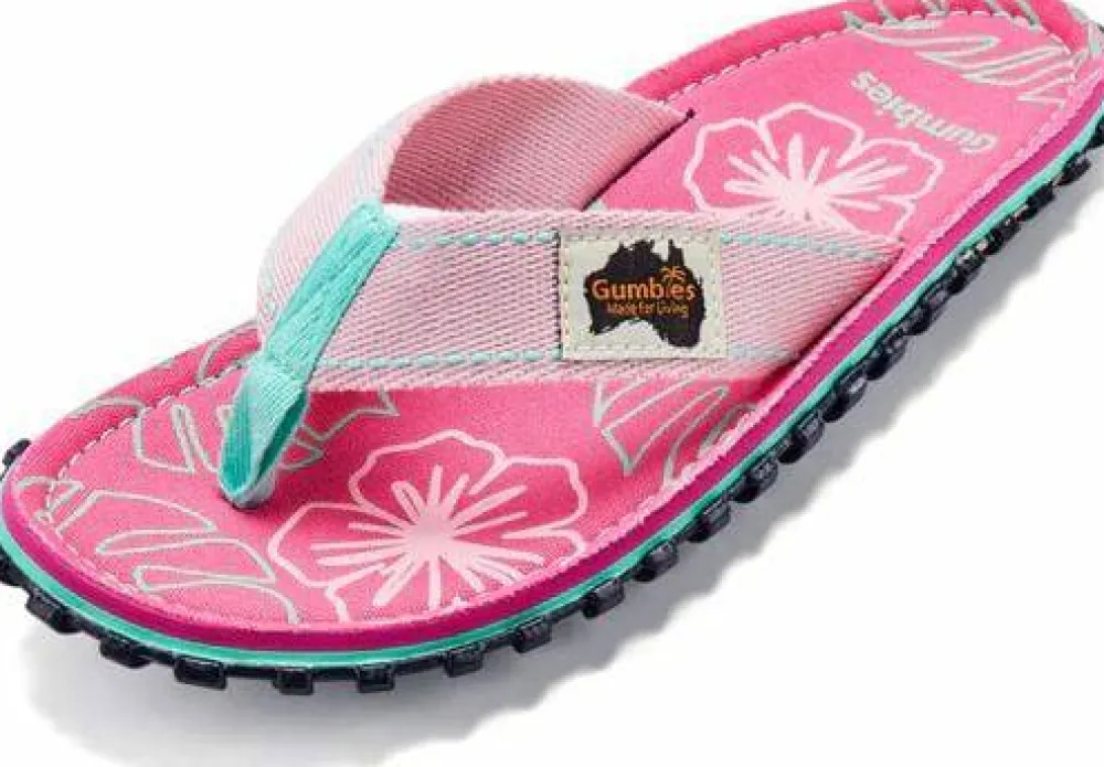 Outlet Gumbies Unisex Islander Blush Hibiscus