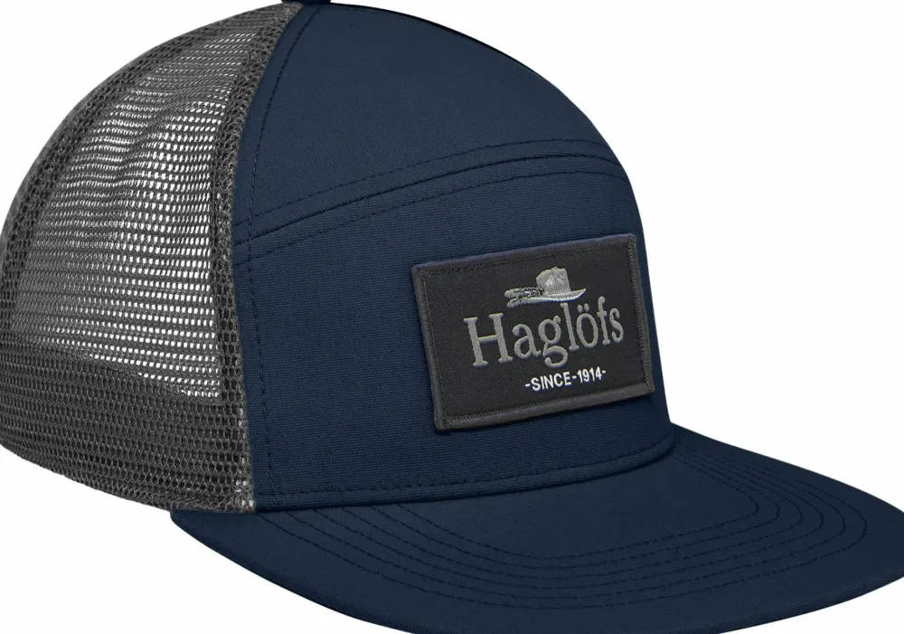 Clearance Haglöfs Men's Trucker Cap Tarn Blue/Magnetite