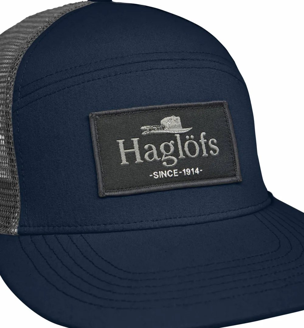 Clearance Haglöfs Men's Trucker Cap Tarn Blue/Magnetite