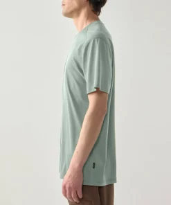 New Haglöfs Men's Kaise Wool Tee Dew Green