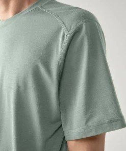 New Haglöfs Men's Kaise Wool Tee Dew Green