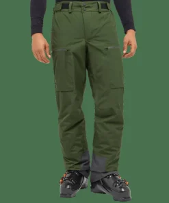 Clearance Haglöfs Men's Latnja GORE-TEX Insulated Pant Seaweed Green