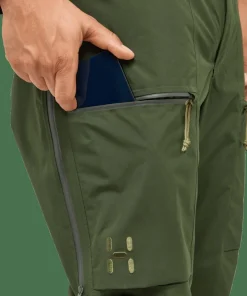 Clearance Haglöfs Men's Latnja GORE-TEX Insulated Pant Seaweed Green