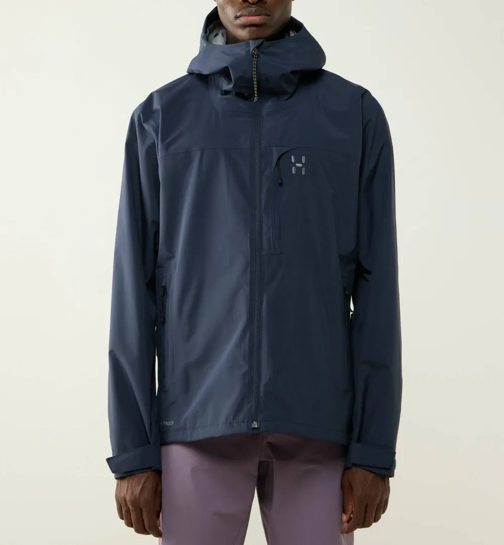 Online Haglöfs Men's Ozka Proof Jacket Tarn Blue