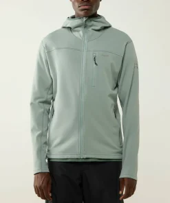 Sale Haglöfs Men's Rosson Mid Hood Dew Green
