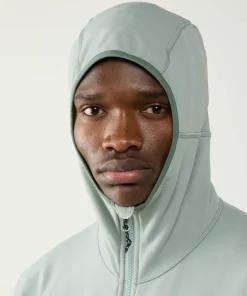 Sale Haglöfs Men's Rosson Mid Hood Dew Green