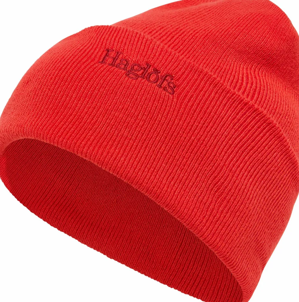 Discount Haglöfs Outsiders Beanie Bright Red