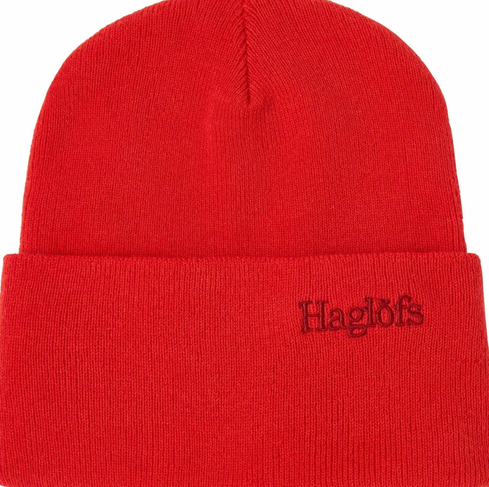 Discount Haglöfs Outsiders Beanie Bright Red