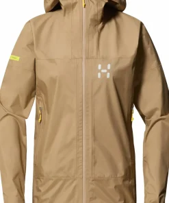 Sale Haglöfs Women's L.I.M Airak 2,5L Jacket Oak Brown