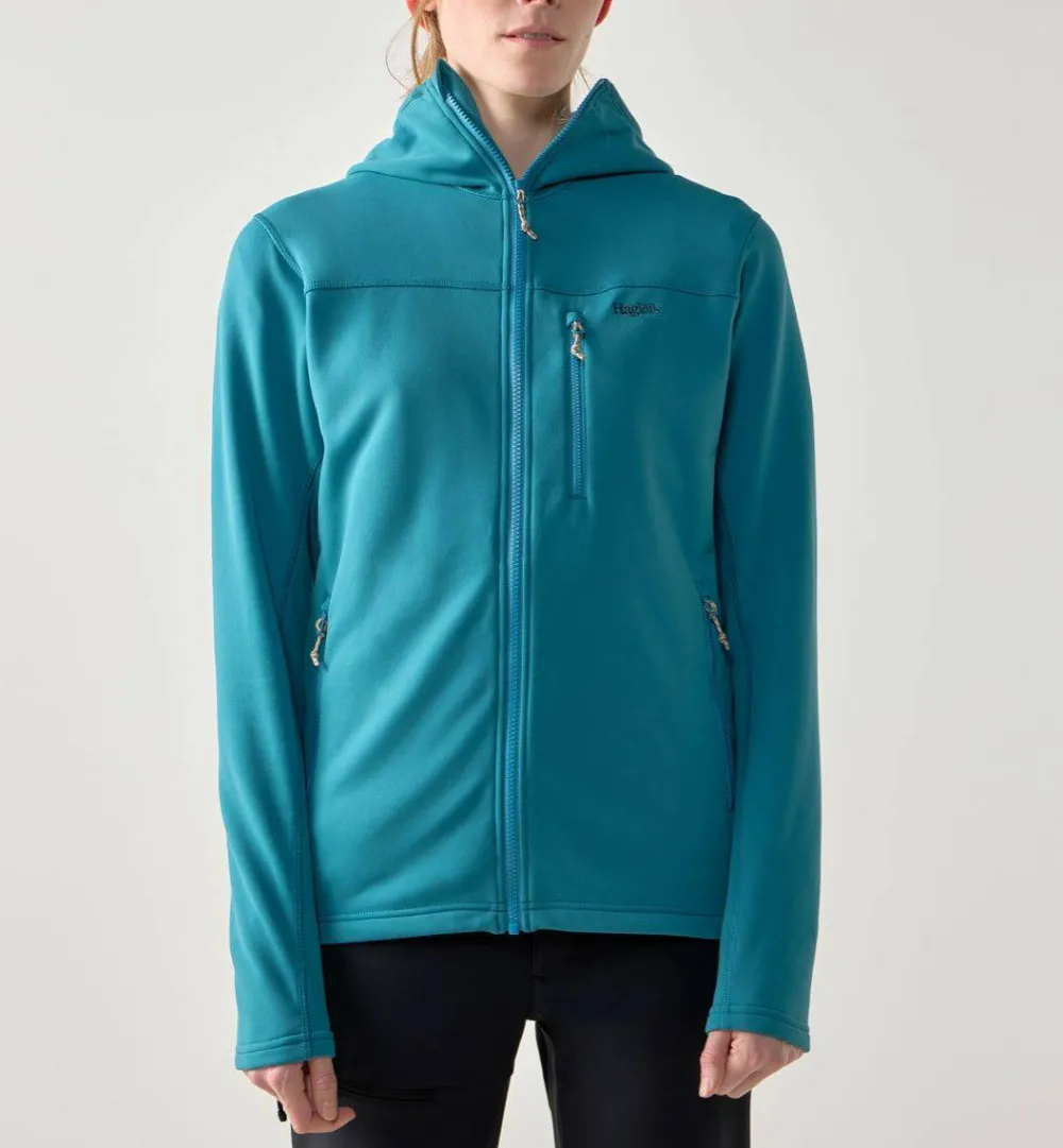 Discount Haglöfs Women's Rosson Mid Hood Mountain Teal