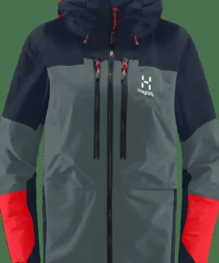 Outlet Haglöfs Women's Spitz Gore-Tex Pro Jacket Steel Blue/Tarn Blue