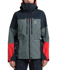 Outlet Haglöfs Women's Spitz Gore-Tex Pro Jacket Steel Blue/Tarn Blue