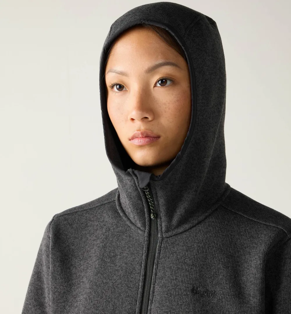 Sale Haglöfs Women's Swook II Mid Hood Magnetite/True Black