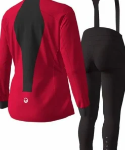 Sale Halti Women's Vire Xct Softshell Set Ski Patrol Red