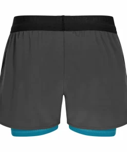 Outlet Hellner Kelva 2-in-1 Shorts Women's Asphalt