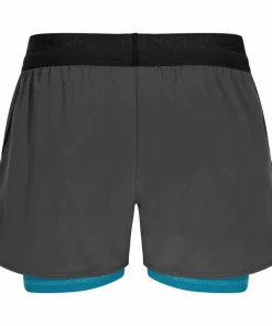 Outlet Hellner Kelva 2-in-1 Shorts Women's Asphalt