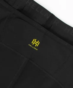 Hot Hellner Men's Compression Short Tights Black Beauty