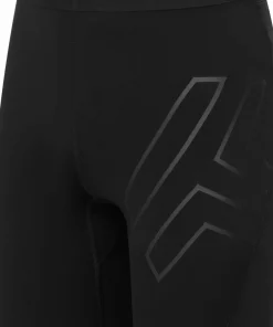Hot Hellner Men's Compression Short Tights Black Beauty