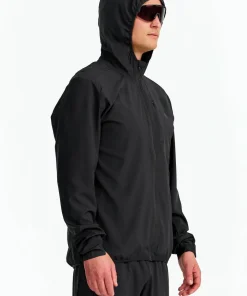 New Hellner Men's Core Running Jacket Black Beauty
