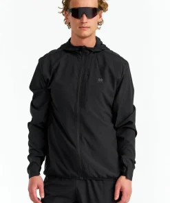 New Hellner Men's Core Running Jacket Black Beauty