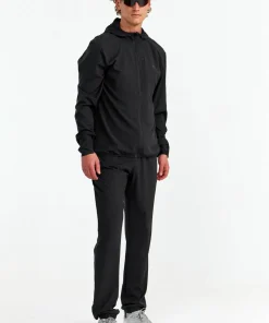 New Hellner Men's Core Running Jacket Black Beauty