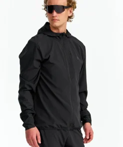 New Hellner Men's Core Running Jacket Black Beauty