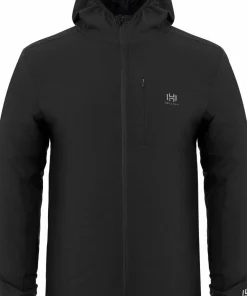 New Hellner Men's Core Running Jacket Black Beauty