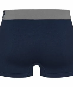 Clearance Hellner Men's Svierkku Seamless Boxer Dress Blue
