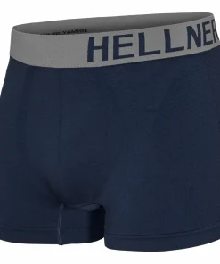 Clearance Hellner Men's Svierkku Seamless Boxer Dress Blue