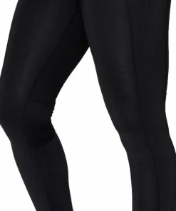 Clearance Hellner Mustavaara Running Tights Women Jet Black