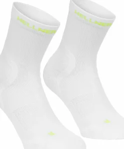 Hot Hellner Shafted Run Sock 2-P Bright White