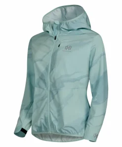 Best Hellner Women's Aras Running Jacket Blue Haze