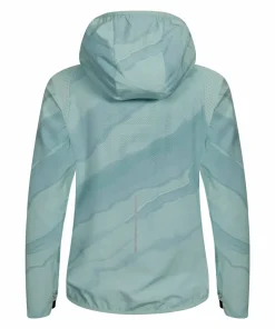 Best Hellner Women's Aras Running Jacket Blue Haze