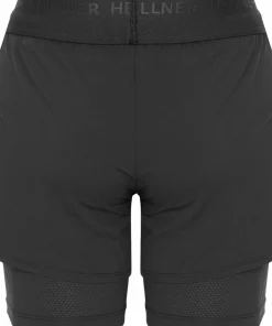 Hellner Women's Kelva 2-In-1 Running Long Tights Black Beauty/Black Beauty