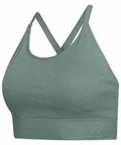 Sale Hellner Women's Seamless Tech Sport Bra Laurel Wreath