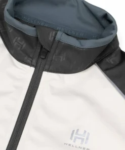 Hot Hellner Women's Sårjås XC Ski Jacket Stormy Weather/Asphalt/Off White Stormyweather/Asphalt/Offw