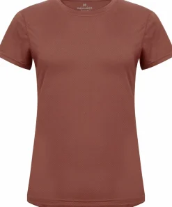 Outlet Hellner Women's Tossis Mesh Tee Chutney