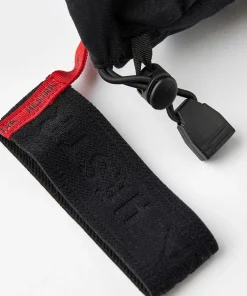 Outlet Hestra Army Leather Heli Ski 3-Finger Black Svart