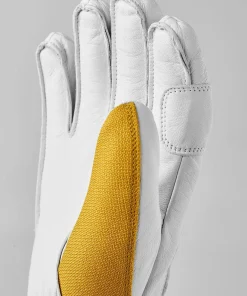 Outlet Hestra Army Leather Patrol - 5 Finger Mustard