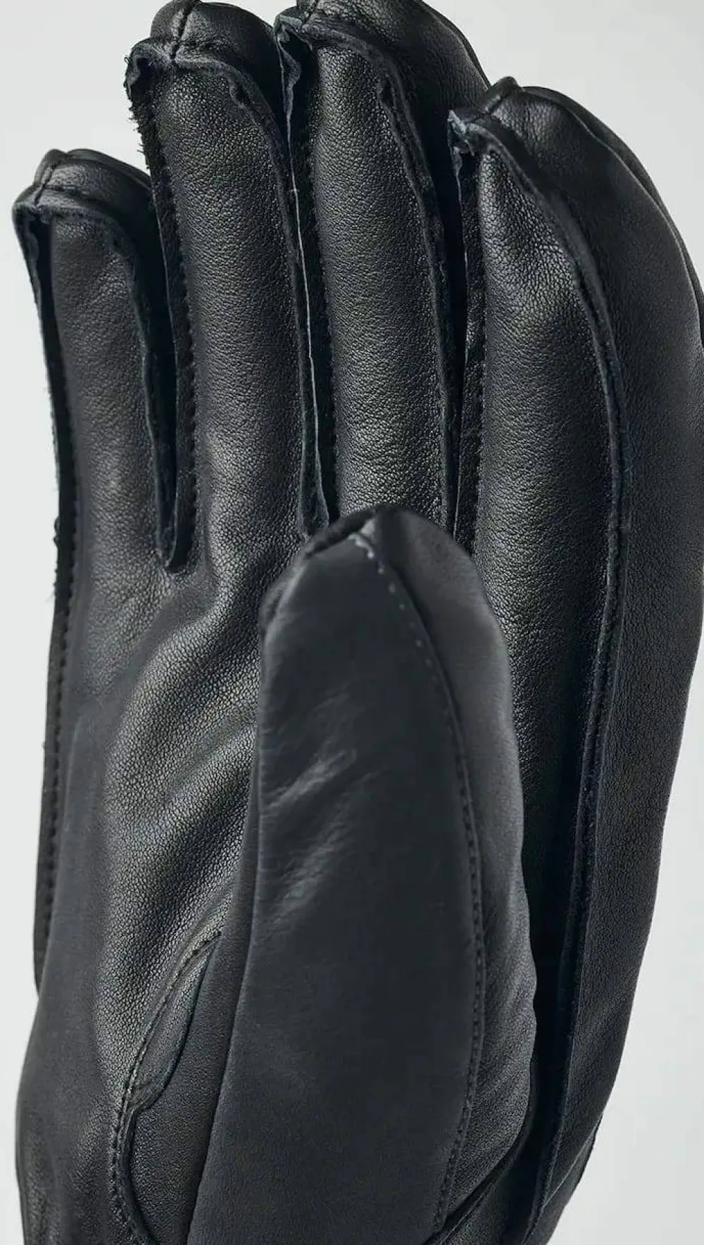 Sale Hestra Army Leather Wool Terry 5-Finger Grey