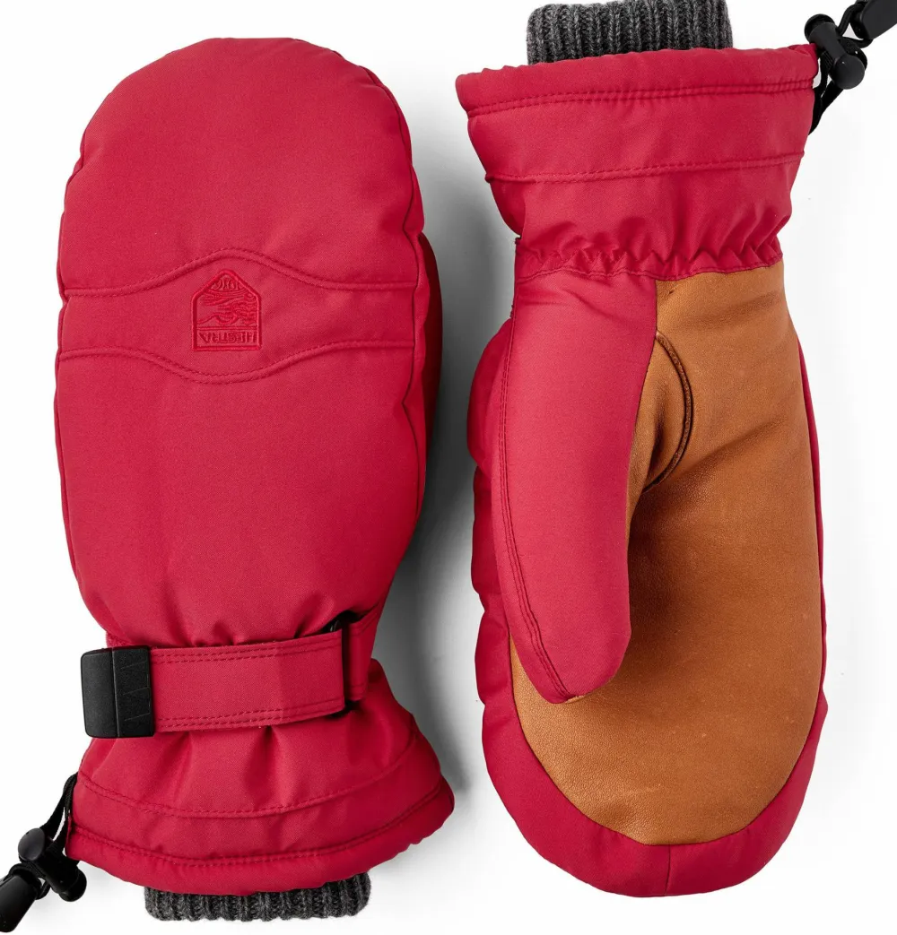 Clearance Hestra Cosy Mitt Red