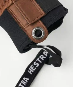 Online Hestra Fall Line 5-Finger Brown/Brown