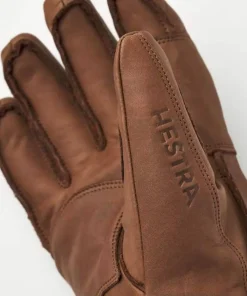 Online Hestra Fall Line 5-Finger Brown/Brown