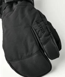 Outlet Hestra Gauntlet Sr. - 3 Finger Black/Black