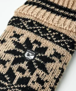 Hestra Kids' Nordic Junior - Mitt Beige/Black