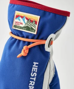 Hestra Kids' Wakayama Jr - 5 Finger Royal Blue