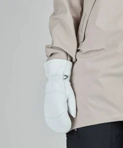 Sale Hestra Leather Box Mitt Off White Offwhite