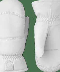 Sale Hestra Leather Box Mitt Off White Offwhite