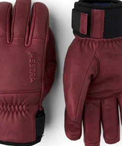 Clearance Hestra Omni - 5 Finger Bordeaux