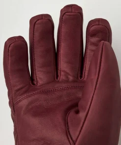Clearance Hestra Omni - 5 Finger Bordeaux